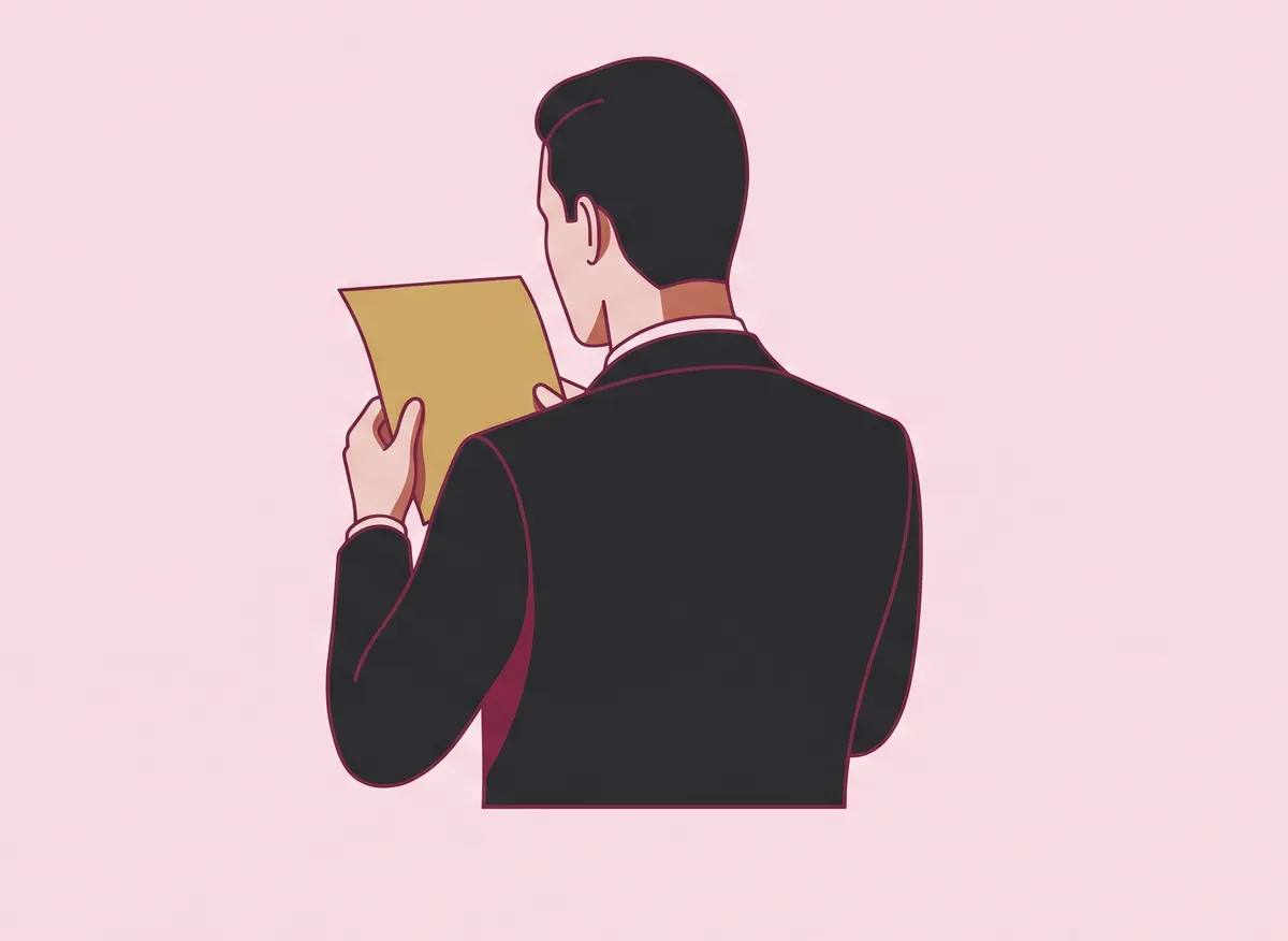 Contestation de licenciement : un cadre de dos lit son courrier de rupture
